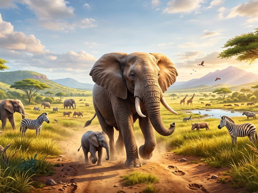Zoo Elephant Simulator City Attack - 2288BET