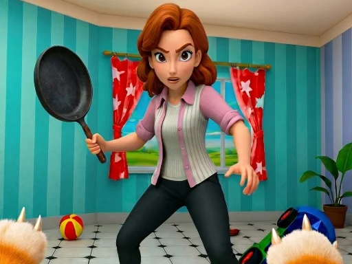 Bad Cat Prankster Moms Return - 2288BET