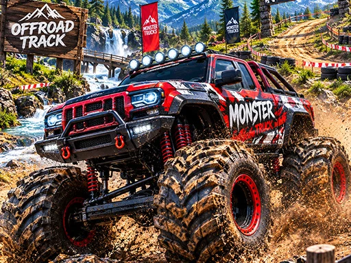 Mud Offroad Monster Truck Game - 2288BET