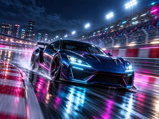 Neon Circuit Rush - 2288BET