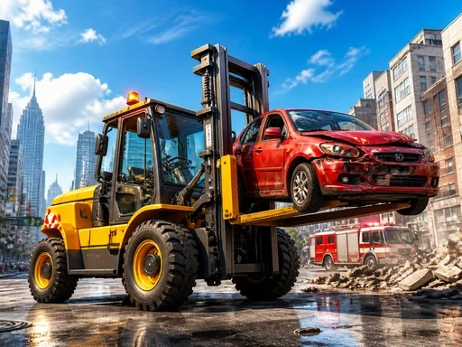 City Rescue Forklift Simulator - 2288BET